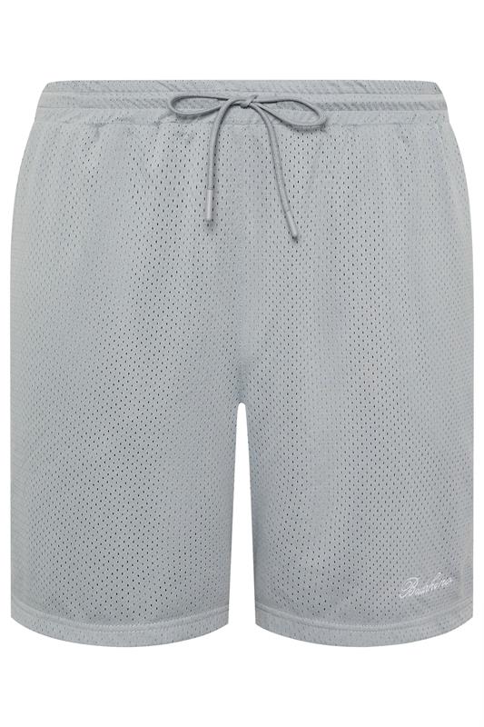 BadRhino Big & Tall Light Grey Lightweight Mesh Shorts | BadRhino 6