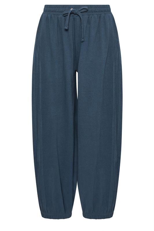 PixieGirl Petite Women's Dark Blue Balloon Trousers | PixieGirl 6