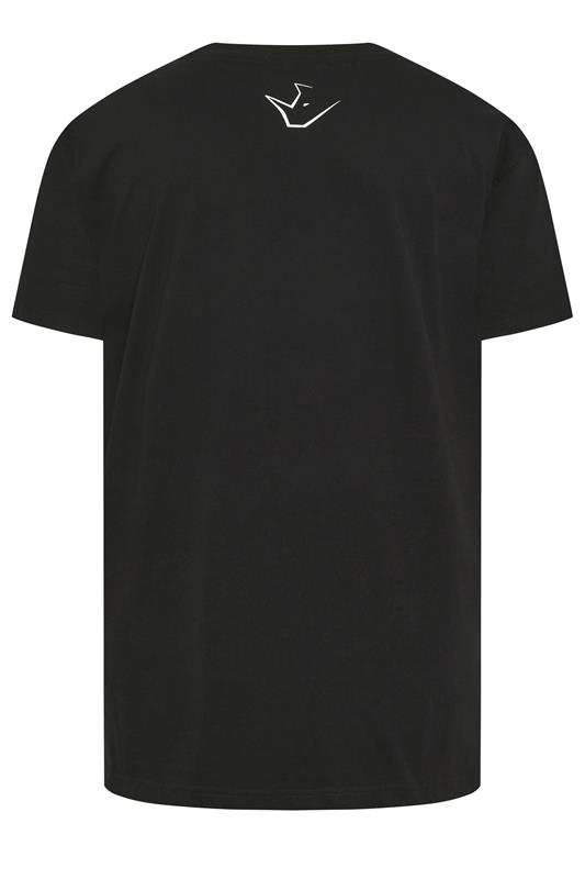 IronRhino Big & Tall Black Strength Dept T-Shirt | BadRhino 7