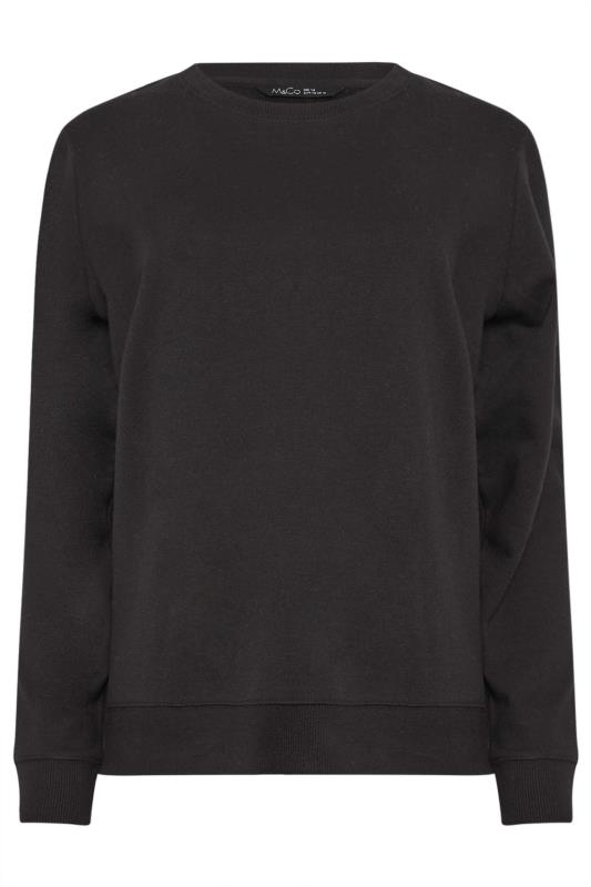 M&Co Black Marl Essential Sweatshirt | M&Co 6