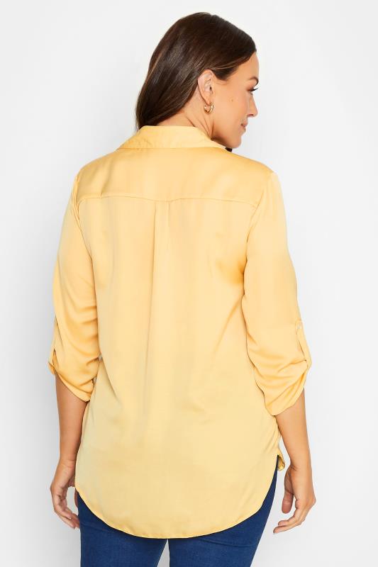 M&Co Yellow Tab Sleeve Shirt | M&Co 3