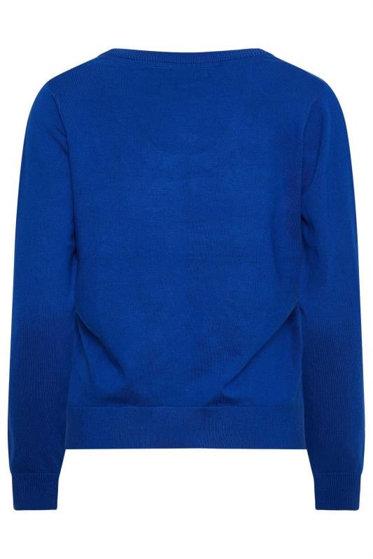 M&Co Petite Cobalt Blue Knit Jumper | M&Co  6