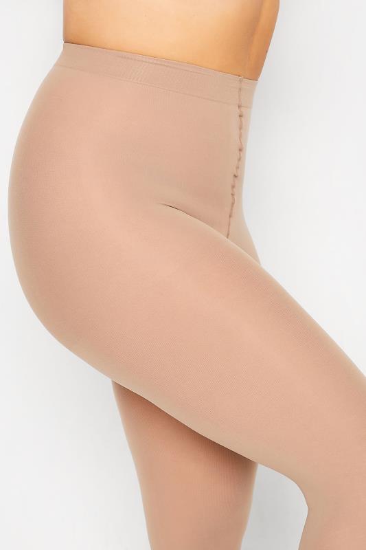 Nude 50 Denier Tights | Yours Clothing 2
