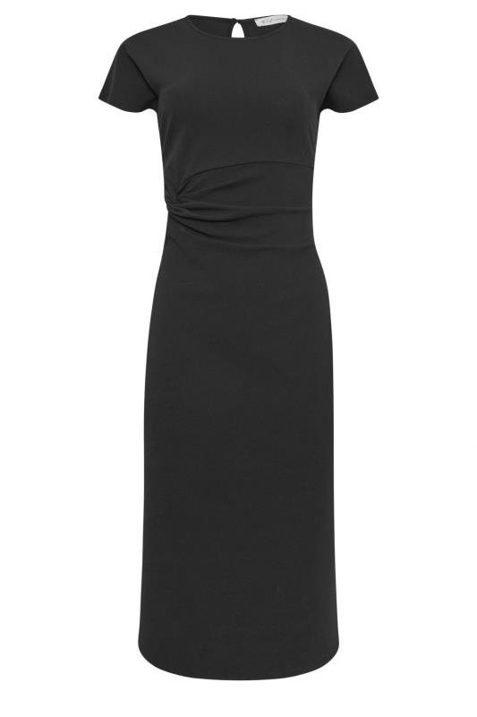 M&Co Black Twist Side Dress | M&Co 5