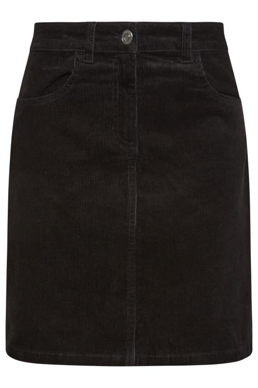 M&Co Black Cord A-Line Mini Skirt  | M&Co 5