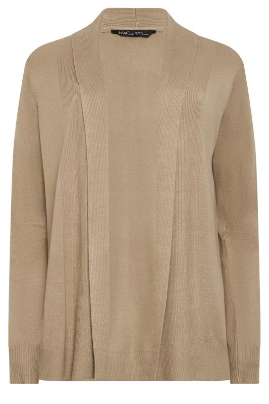 M&Co Camel Brown Long Sleeve Cardigan | M&Co