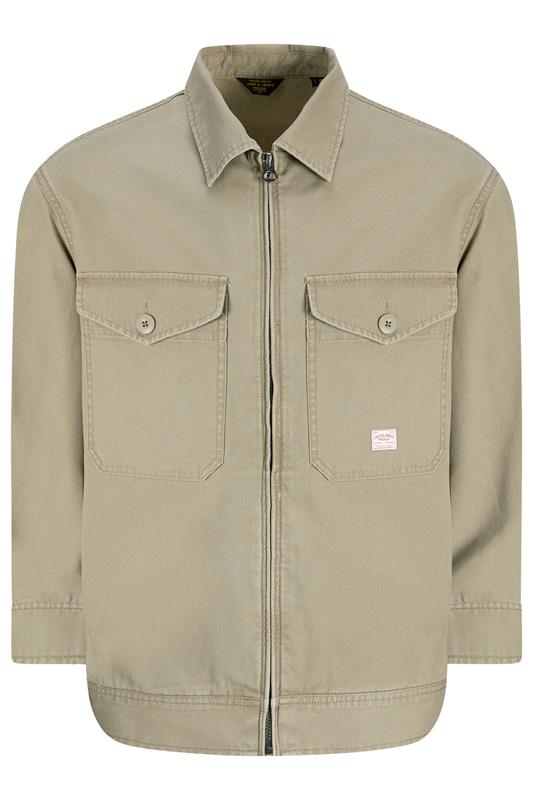 JACK & JONES Big & Tall Coriander Green Jacket | BadRhino 2