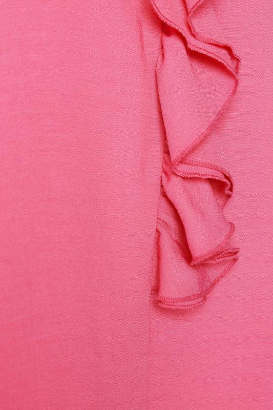 M&Co Pink Frill Front Blouse | M&Co 5