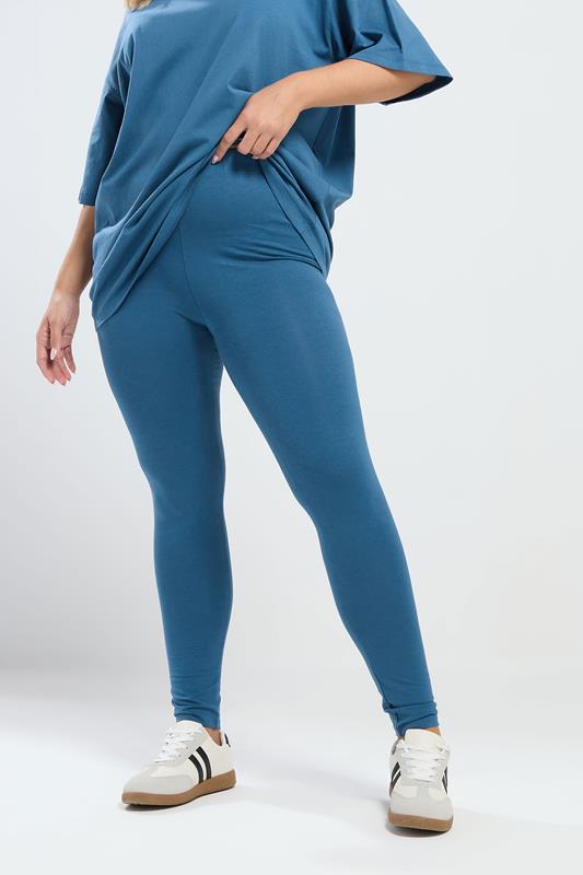  YOURS Curve Blue Leggings