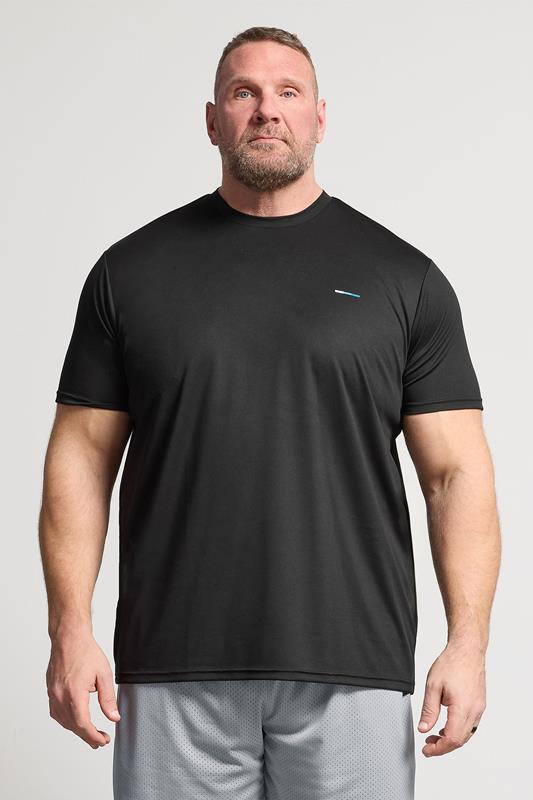 BadRhino Big & Tall Black Active T-Shirt | BadRhino 1