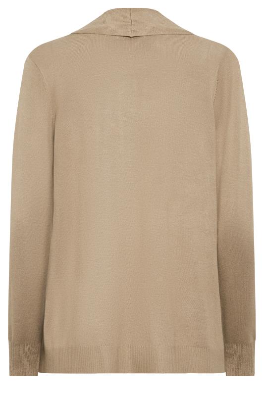 M&Co Camel Brown Long Sleeve Cardigan | M&Co 6