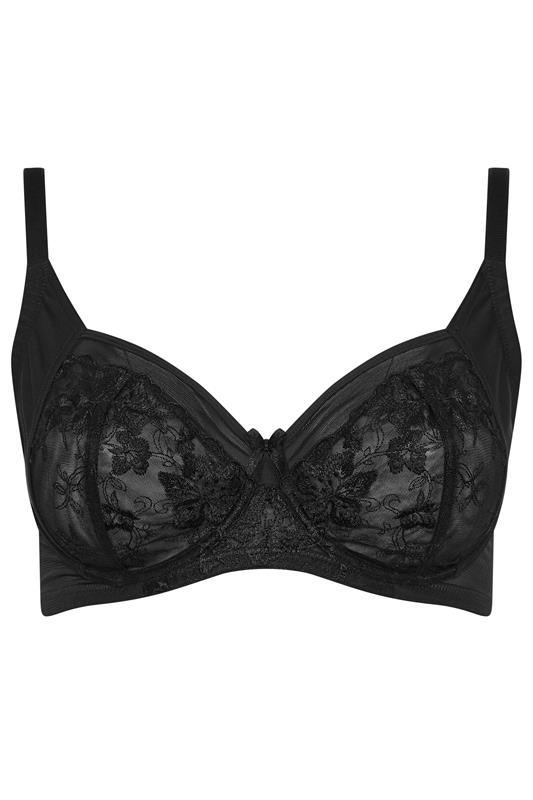 YOURSET 2 PACK Plus Size Black & White Underwired Bras | Yours Clothing 2