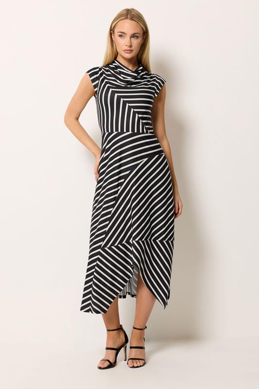 STAR Black Stripe Maxi Dress | StarByJM 1