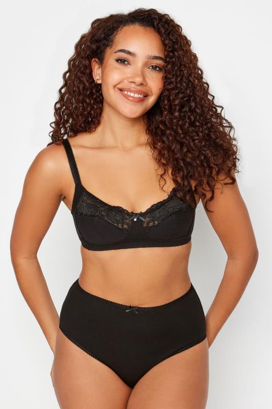 M&Co 2 PACK Non Wired Lace Trim Bra | M&Co 4