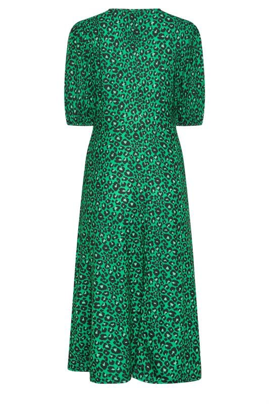 M&Co Green Leopard Print Dress | M&Co 7