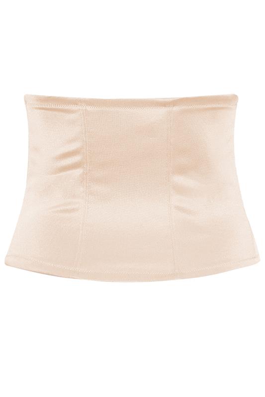 Plus Size Nude Hook & Eye Control Belly Band | Yours Clothing 6