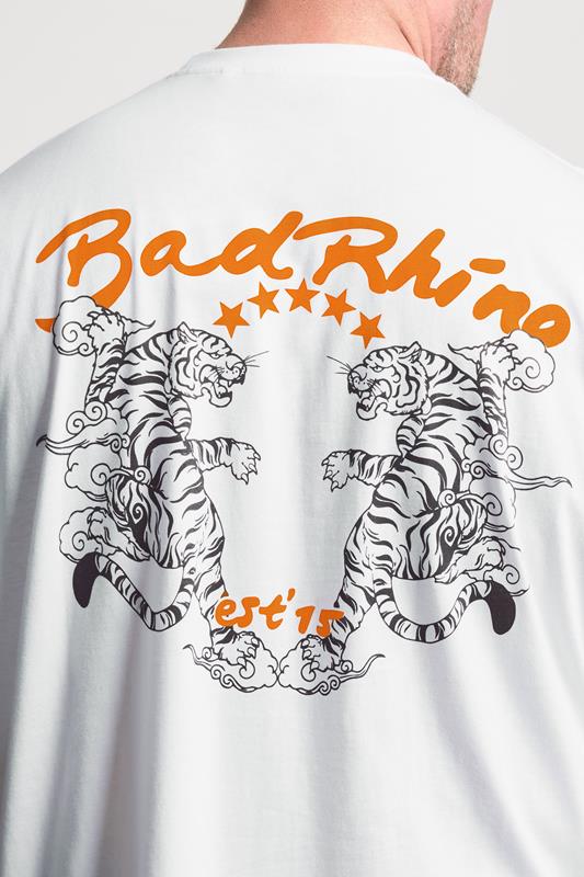 BadRhino Big & Tall White Tiger Graphic T-Shirt | BadRhino 5