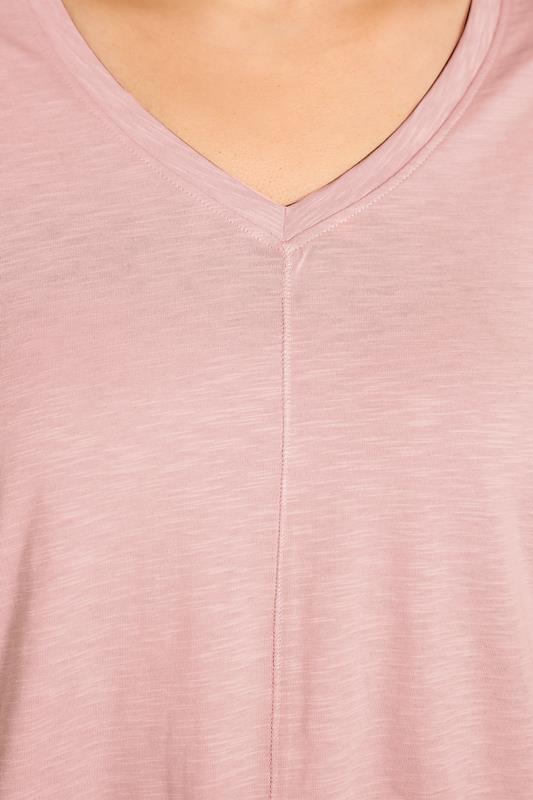 EVANS ESSENTIAL 4 Pack Pink & Blue T-Shirts | Evans 8