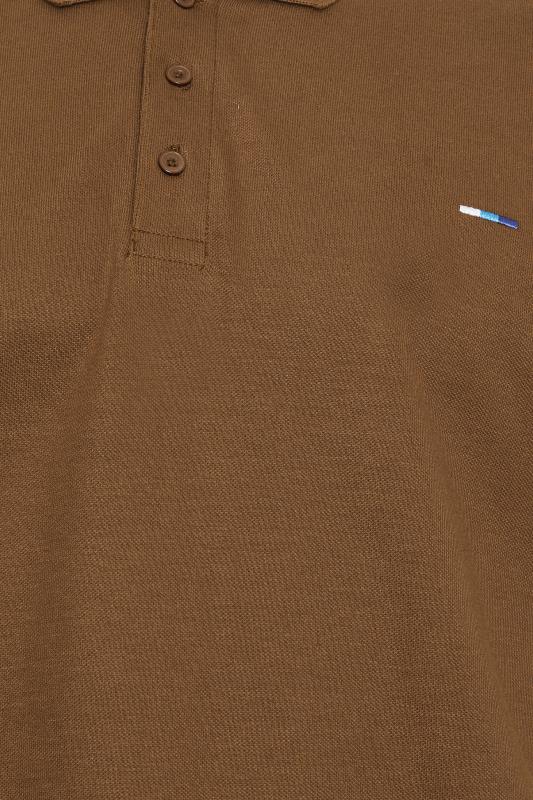 BadRhino Big & Tall Brown Core Polo Shirt | BadRhino 6