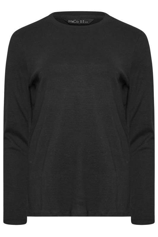 M&Co 3 PACK Black & White Long Sleeve T-Shirts | M&Co 11