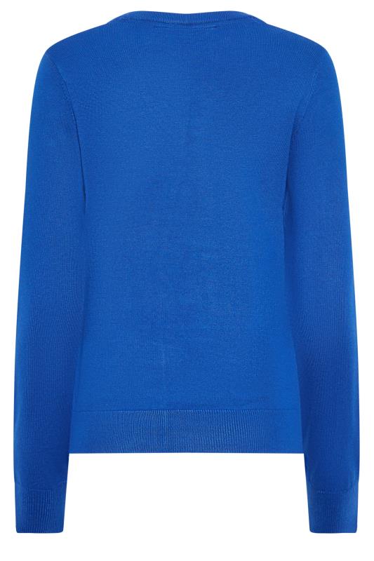 M&Co Blue Long Sleeve Knit Jumper | M&Co