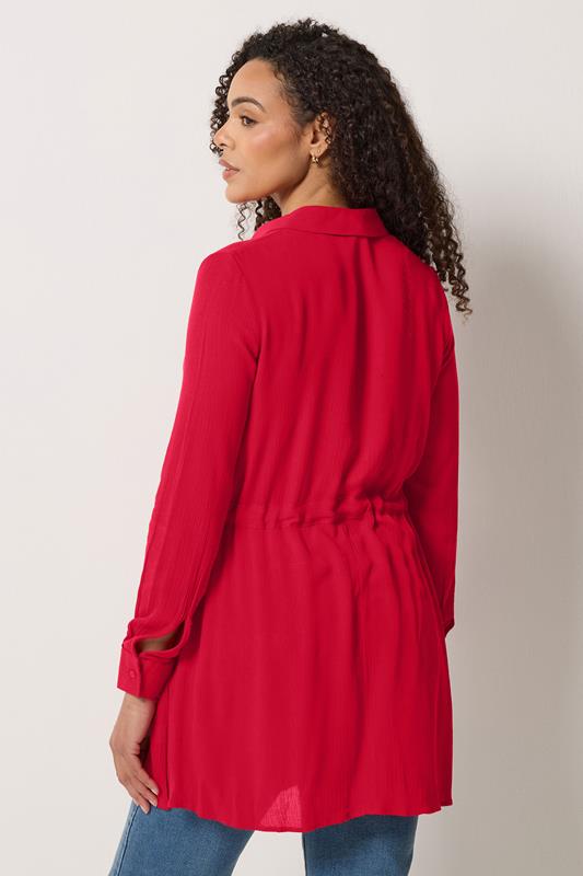 M&Co Red Tunic Shirt Dress | M&Co 2