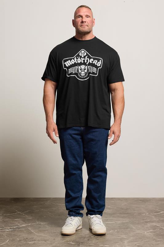 BadRhino Big & Tall Black Motörhead Graphic T-Shirt | BadRhino 1