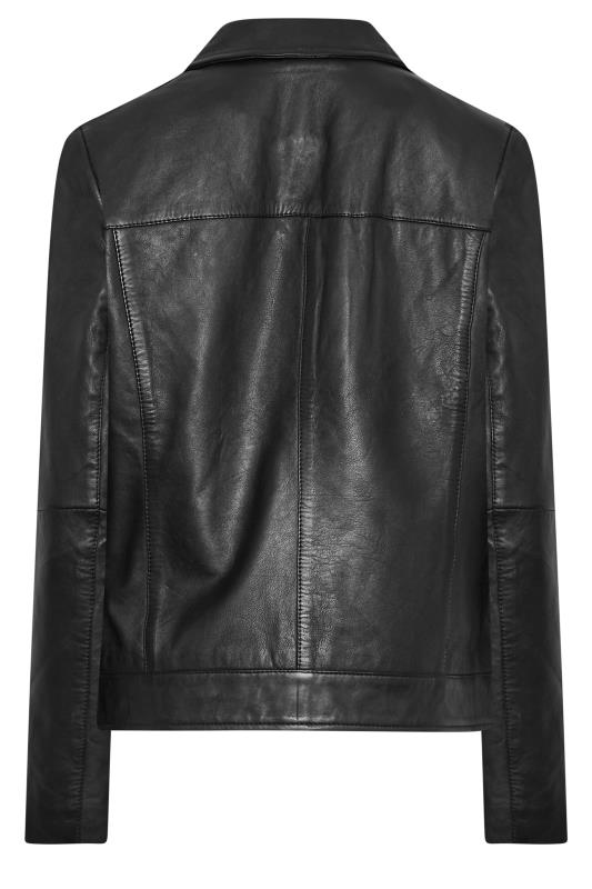 M&Co Black Leather Biker Jacket | M&Co 9