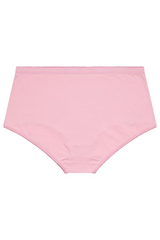 YOURSET 5 PACK Plus Size Blue Pastel Full Briefs | Yours Clothing 9