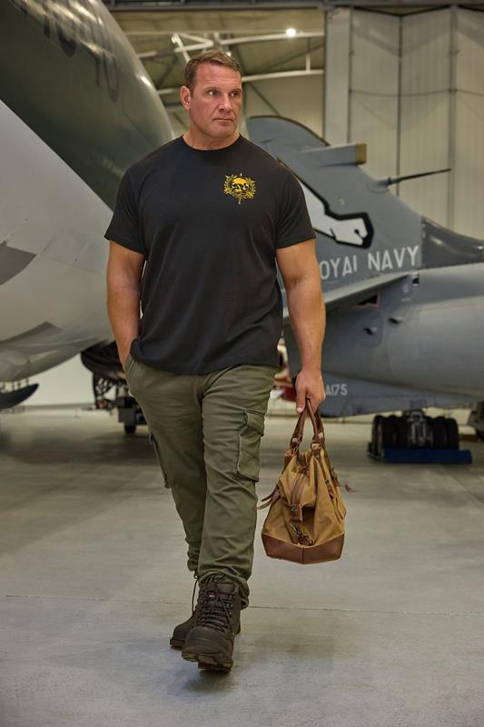 BadRhino Big & Tall Khaki Green Stretch Cargo Trousers