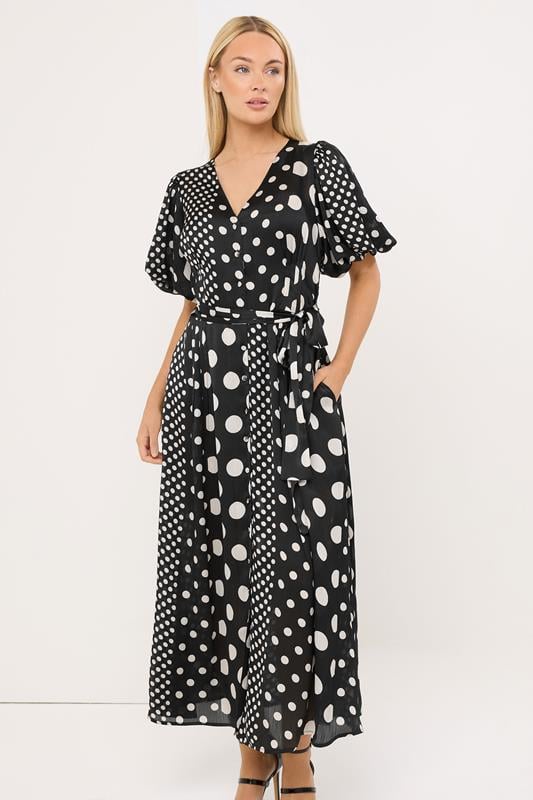 STAR Black Polka Dot Shirt Dress | StarByJM 1