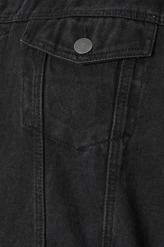 BadRhino Big & Tall Black Denim Jacket | BadRhino 9