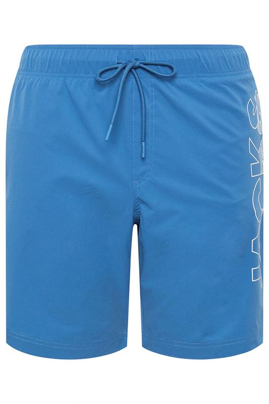 JACK & JONES Big & Tall 2 Pack Celestial Blue Swim Shorts | BadRhino 5