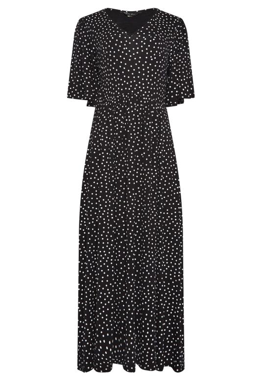 M&Co Black Polka Dot Maxi Dress | M&Co 6