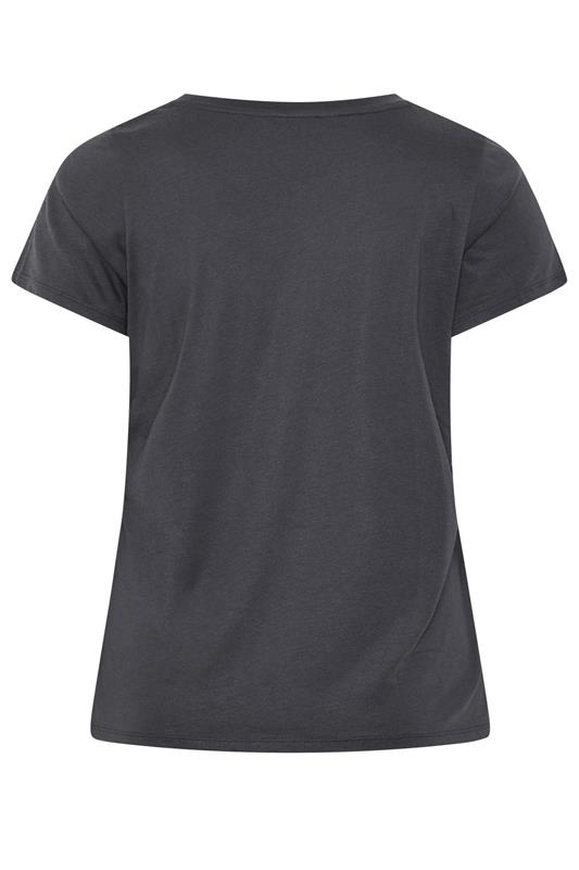 YOURSET 2 PACK Plus Size Blue & Grey Core T-Shirts | Yours Clothing 8
