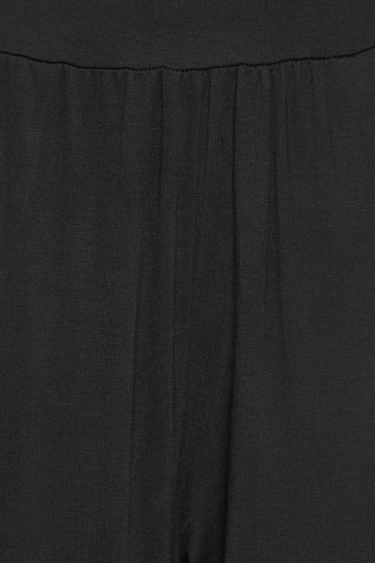 M&Co Black Soft Jersey Hareem Trousers | M&Co 4