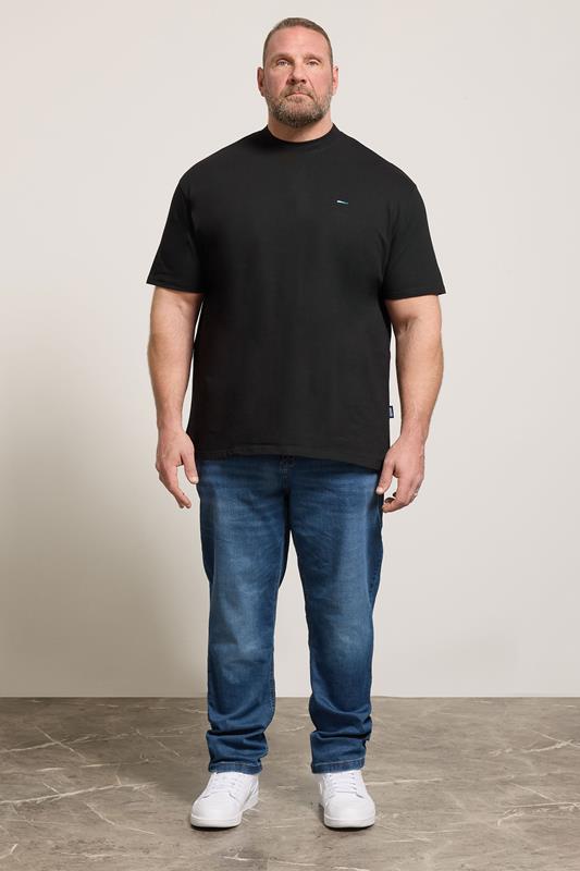 BadRhino Big & Tall Black Heavyweight T-Shirt | BadRhino 1