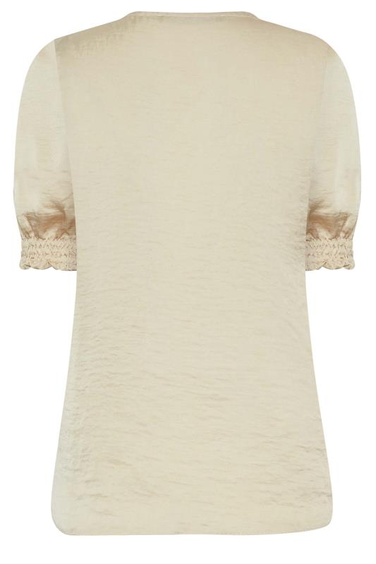 M&Co Gold Frill Front Blouse | M&Co 3