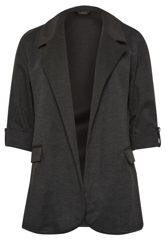 M&Co Dark Grey Textured Blazer | M&Co 6