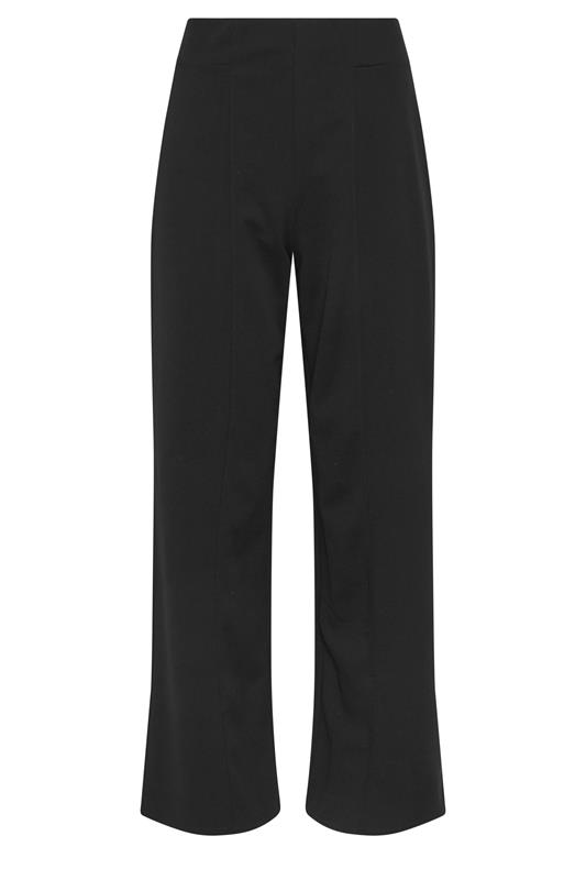 STAR Black Seam Detail Wide Leg Trousers | StarByJM 5