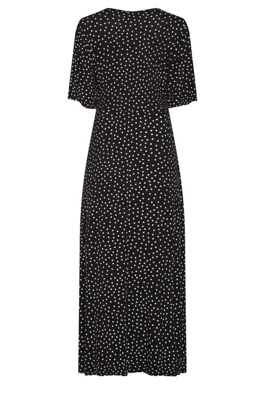 M&Co Black Polka Dot Maxi Dress | M&Co 7