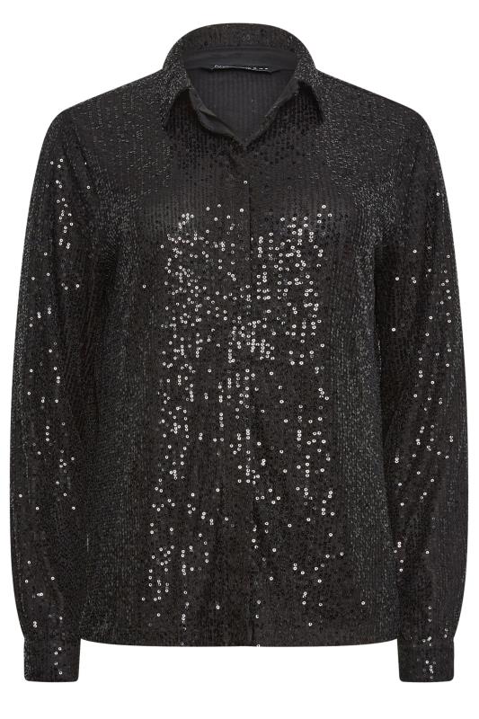 M&Co Black Sequin Shirt | M&Co  6