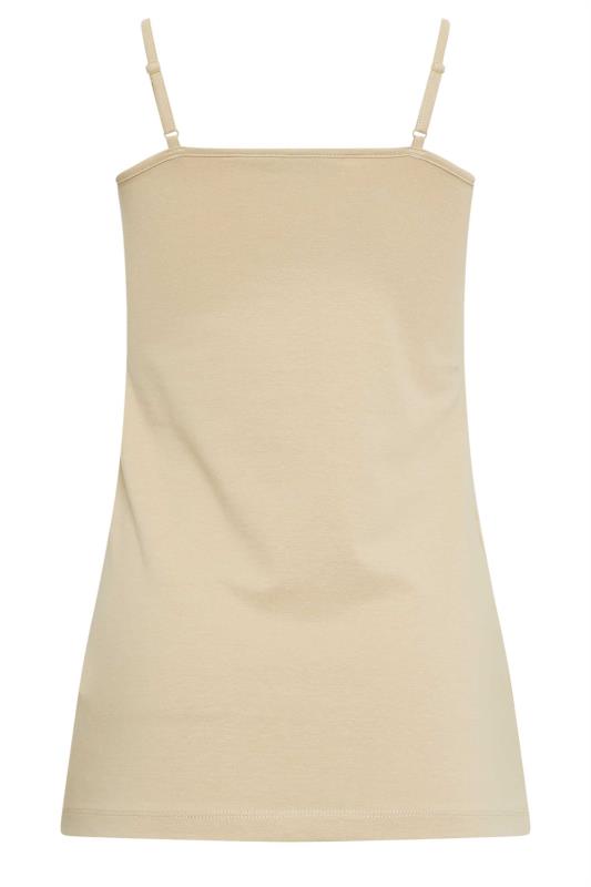 M&Co 3 PACK Beige Brown & White Cami Vest Tops | M&Co 11
