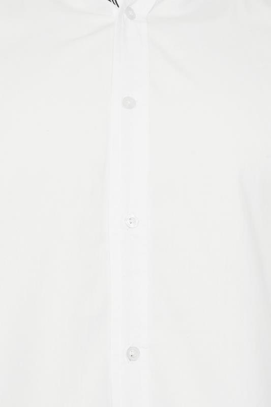 BadRhino Big & Tall 2 PACK White Long Sleeve Poplin Shirts | BadRhino 9