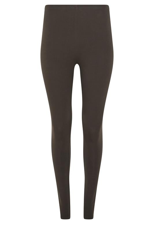 M&Co Chocolate Brown Stretch Leggings