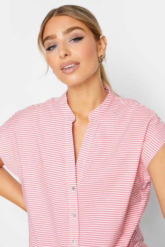 M&Co Pink Stripe Print Shirt | M&Co 4
