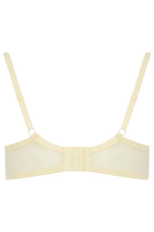 YOURSET 3 PACK Plus Size Black & Yellow Moulded Underwired T-Shirt Bras | Yours Clothing 11