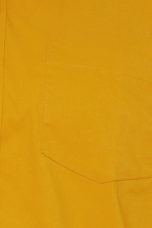 BadRhino Big & Tall Yellow Stretch Short Sleeve Shirt | BadRhino 1