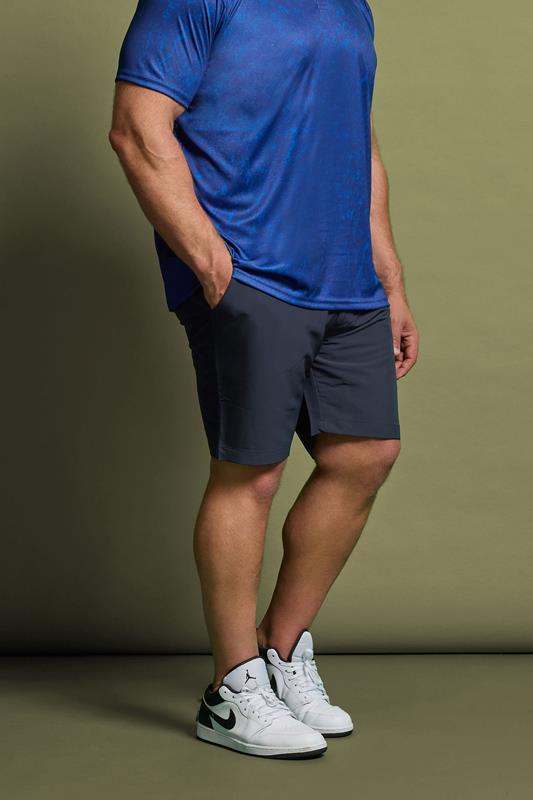 BadRhino Golf Big & Tall Navy Blue Golf Shorts