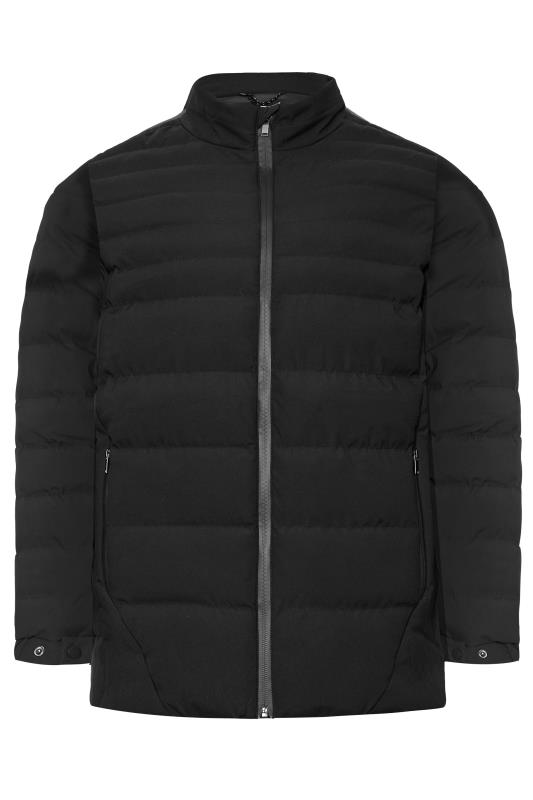 BadRhino Big & Tall Black Waterproof Puffer Jacket | BadRhino 2